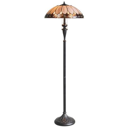 kremszinu muveszi uveggel allolampa tiffany  lampa kezzel keszult hendmade tiffany stilusu uvegernyo e27-es led sullyesztett mennyezeti lampa  1900-as evekbeli belsoepiteszeti dizajn 1.jpg